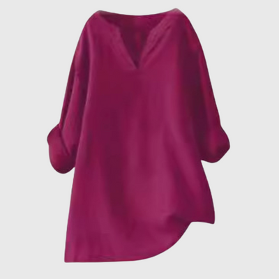 Nora | Bluse aus Naturfaser
