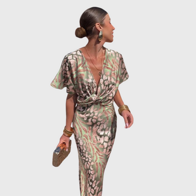Clementine | Kleid mit Drapier-Effekt