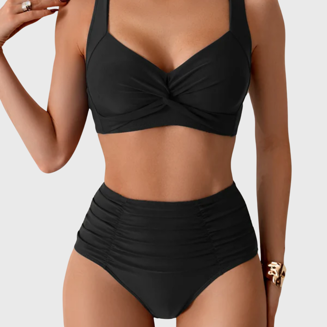 Bella | Bandeau-Bikini strukturiert