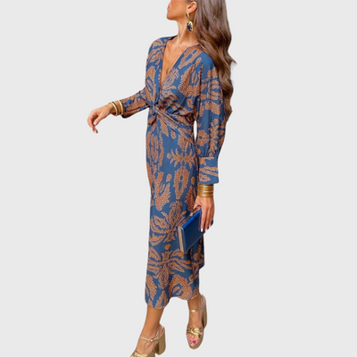 Briony | Kleid mit edlem Print