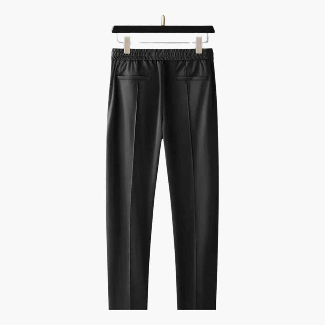 Herren Sommer-Zweiteiler mit Kurzarmhemd und Slim-Fit-Hose