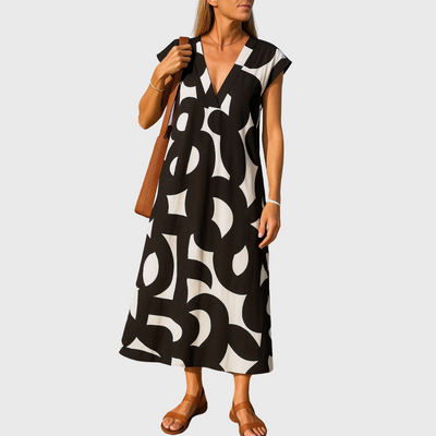 Rose | Kleid fließend