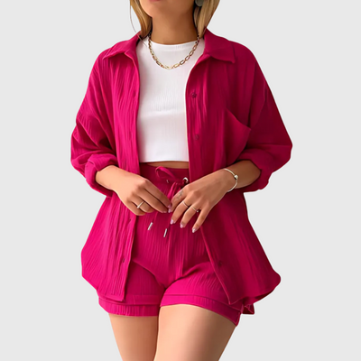 Dakota | Shorts-Set aus Baumwolle