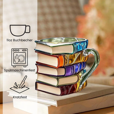 Handgefertigte 3D-Leseglück-Tasse – Original