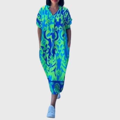 Dalia | Kleid mit Blumen-Charme