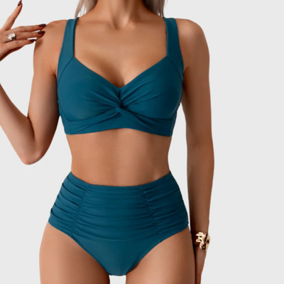 Bella | Bandeau-Bikini strukturiert