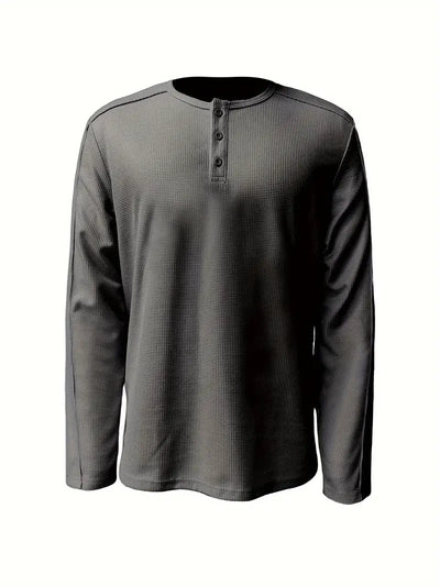 Pablo - Lässiges Langarm Hemd Aus Strick