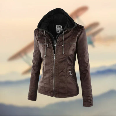 Janina – Elegante Und Einzigartige Leder Jacke