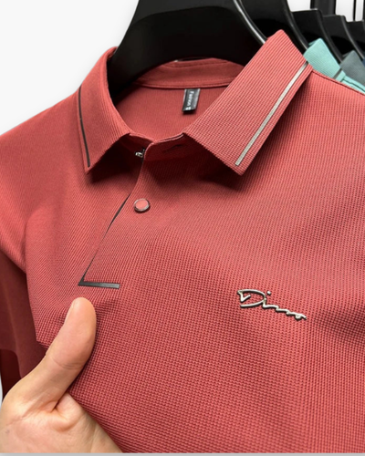 Herren Elegantes Kurzarm Polohemd | Glamouröses Design