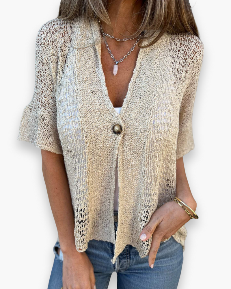 Damen Elegantes Strukturiertes Oberteil | Schicke Oberteile Damen