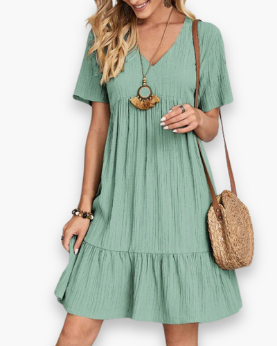 Damen Lässiges Sommerkleid | Mini