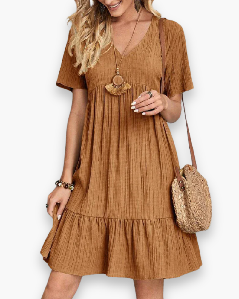 Damen Lässiges Sommerkleid | Mini