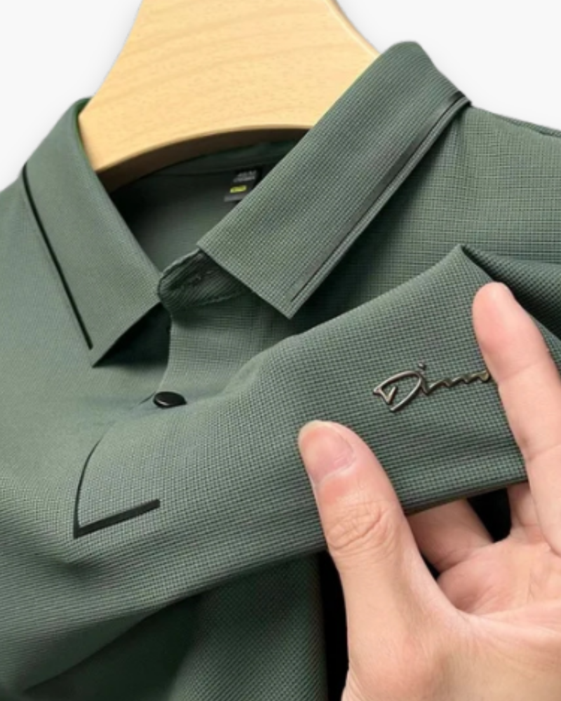 Herren Elegantes Kurzarm Polohemd | Glamouröses Design