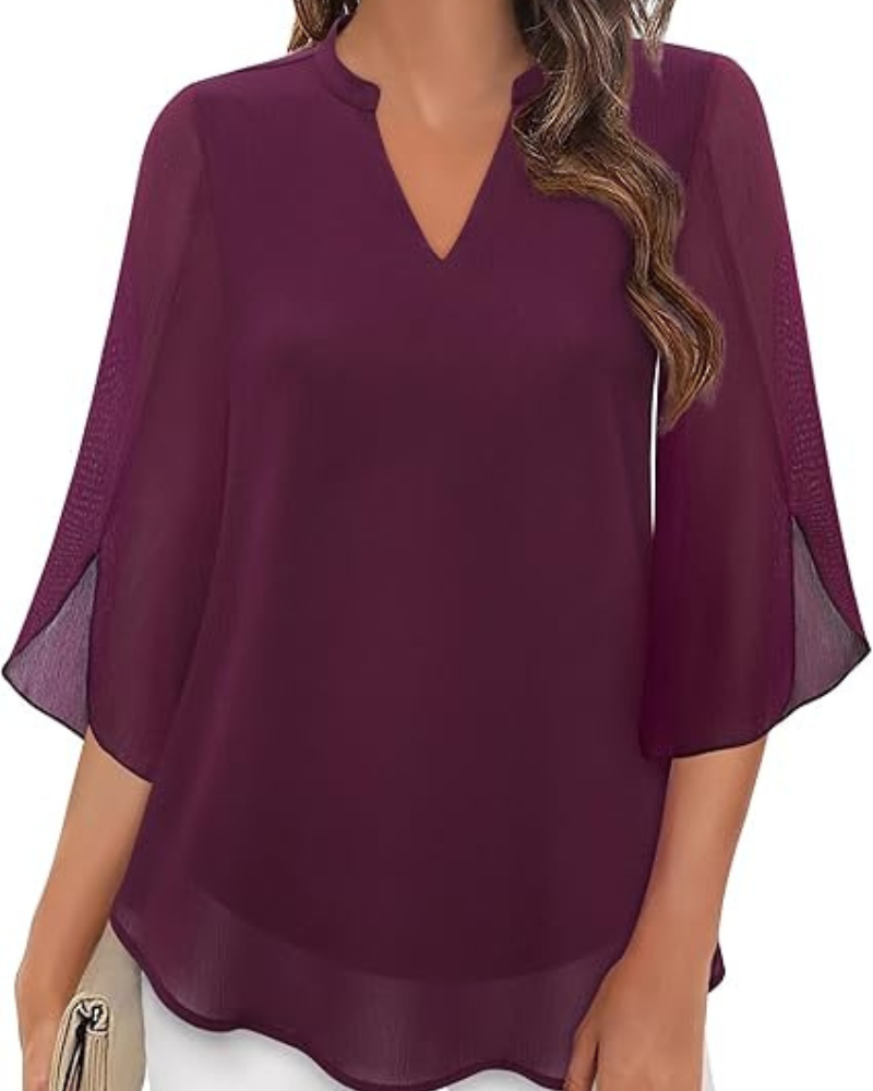 Damen Elegante Luftige Bluse | Vielseitig
