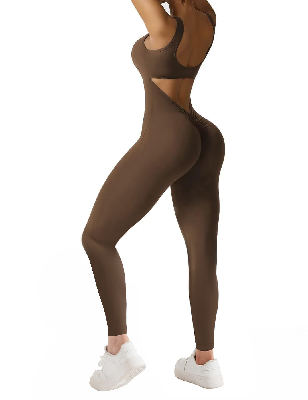 Sahari – Ärmelloser Jumpsuit mit Flared-Look