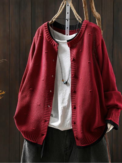 Aileen | Strickjacke mit Struktur