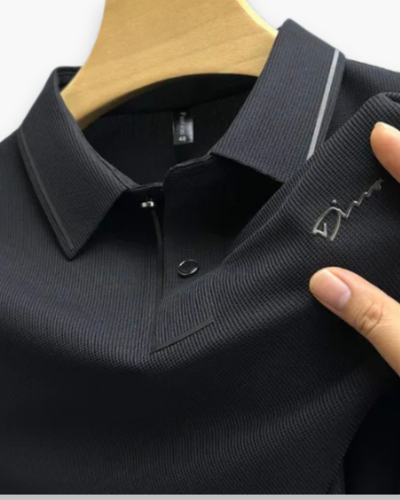 Herren Elegantes Kurzarm Polohemd | Glamouröses Design