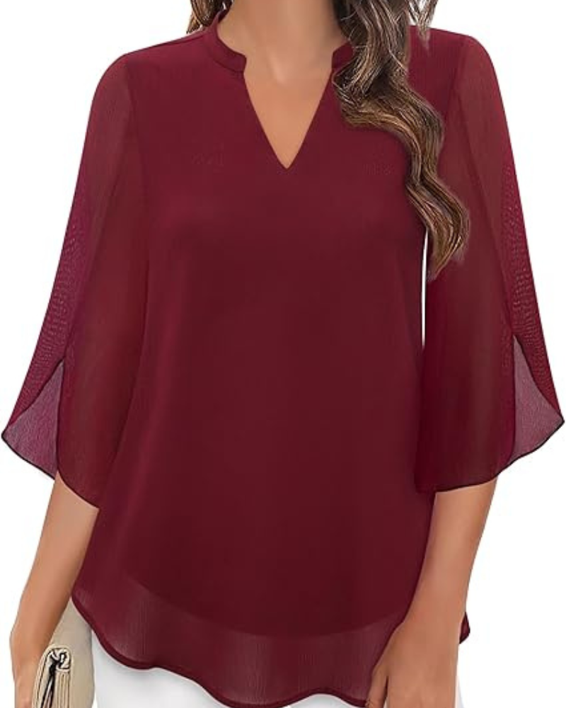 Damen Elegante Luftige Bluse | Vielseitig