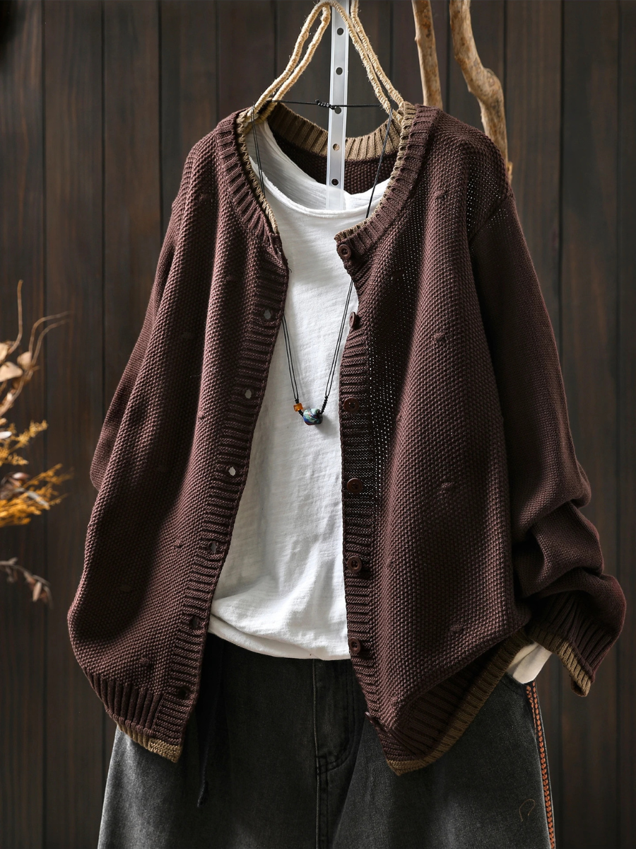 Aileen | Strickjacke mit Struktur