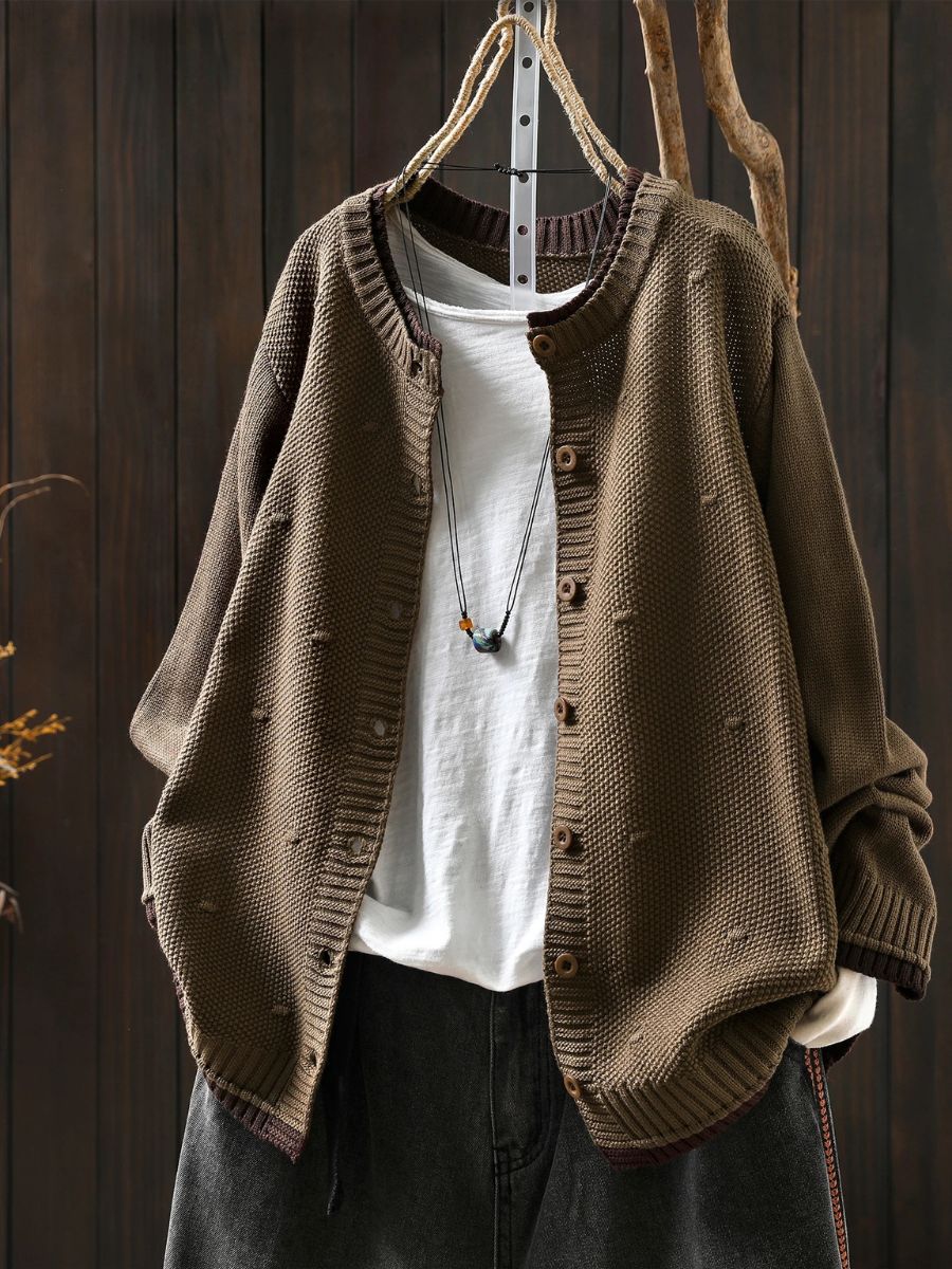 Aileen | Strickjacke mit Struktur