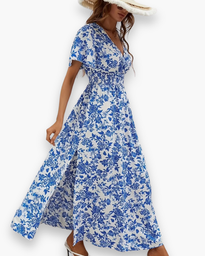 Damen Chic Floral Dress | Casual