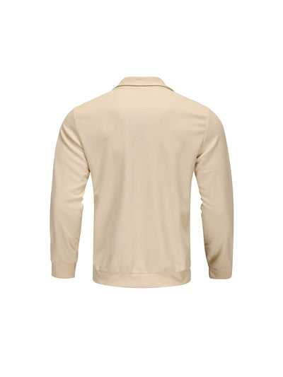 Marvin – Lässige Polyester Jacke Mit Reißverschluss