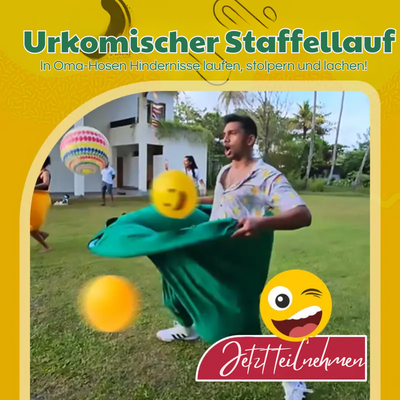 HüpfHose™ Fördert den Teamgeist Spaß