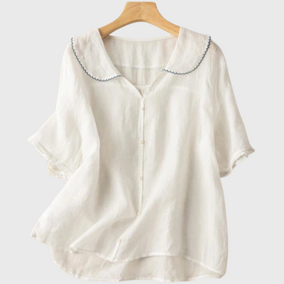 Madison | Bluse aus Premiumleinen