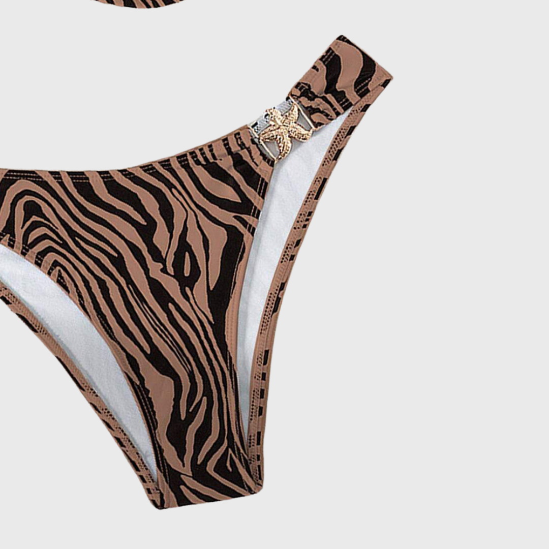 Dora | Bikini mit Zebra