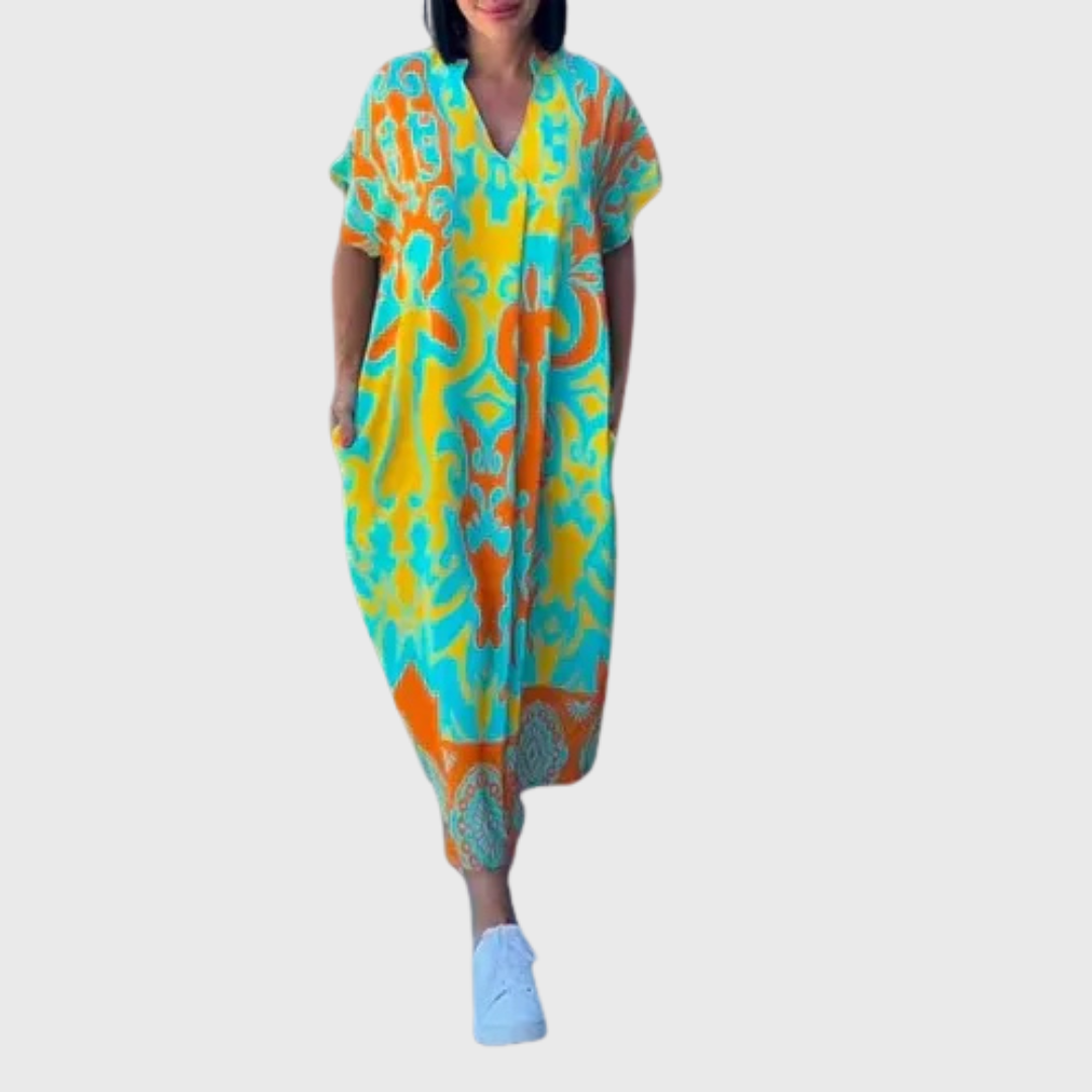 Dalia | Kleid mit Blumen-Charme