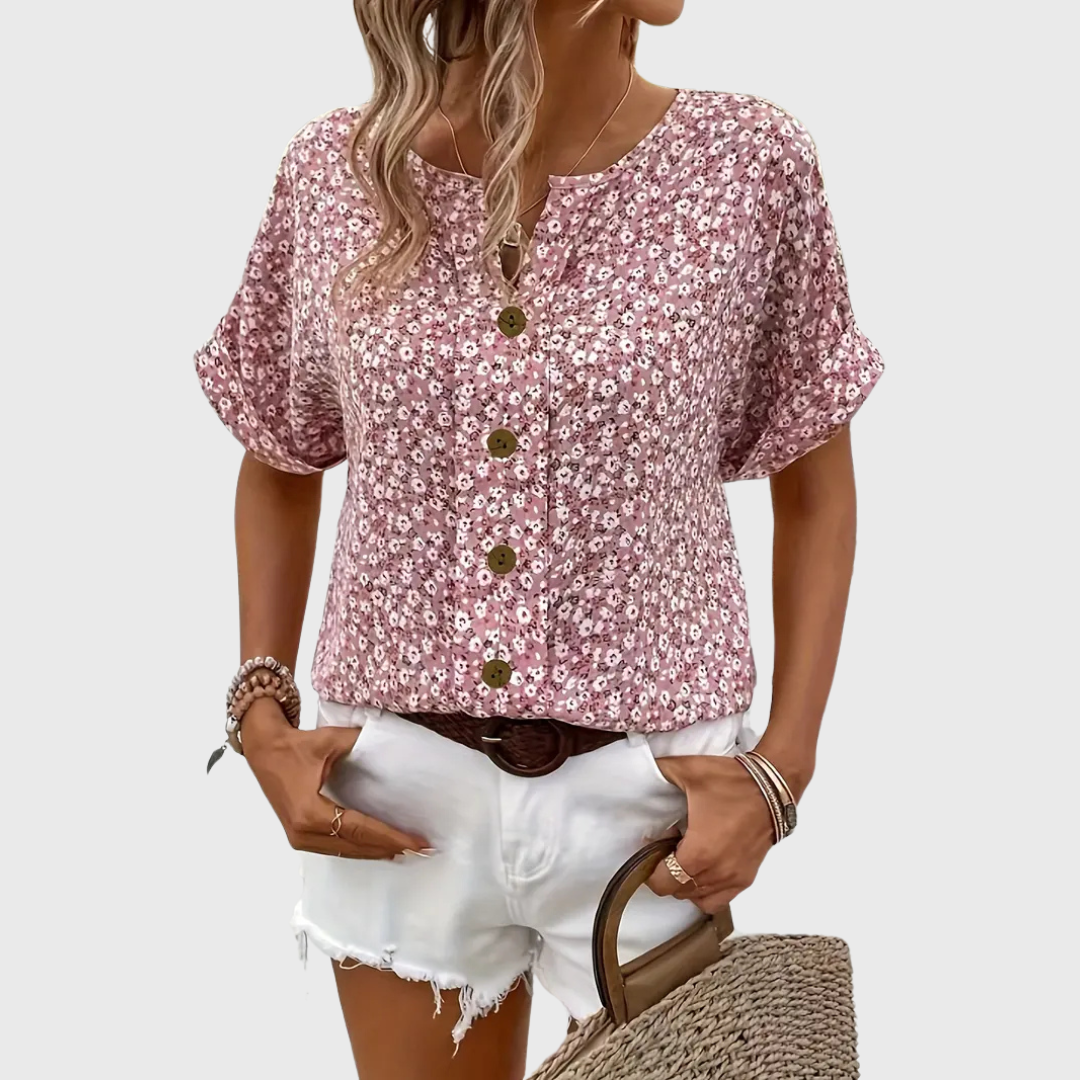 Charlotte | Premium Floral Blouse