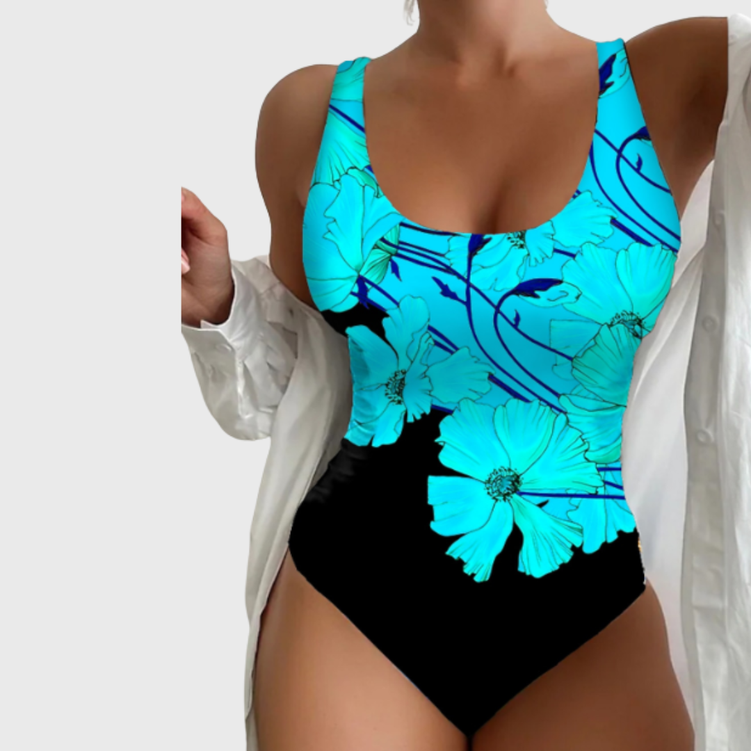 Roxane | Badeanzug mit Blumenprint