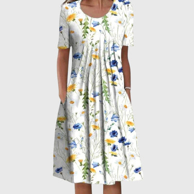 Francesca | Kleid mit Kaschier-Effekt