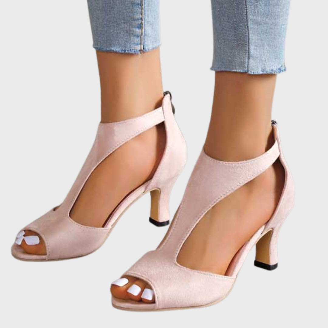 Brooklyn | Sandalen mit Reißverschluss