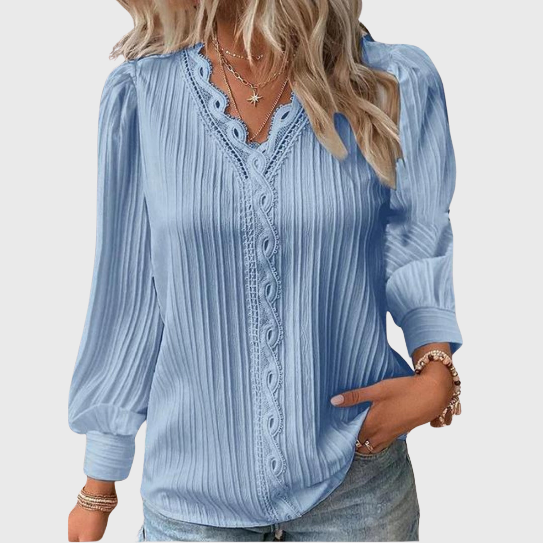 Grace | Pintuck Bluse