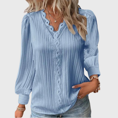 Grace | Pintuck Bluse