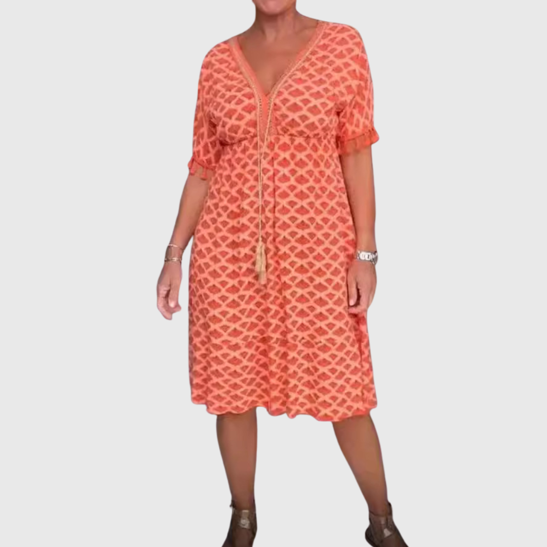 Meredith | Kleid mit Zierdekolleté