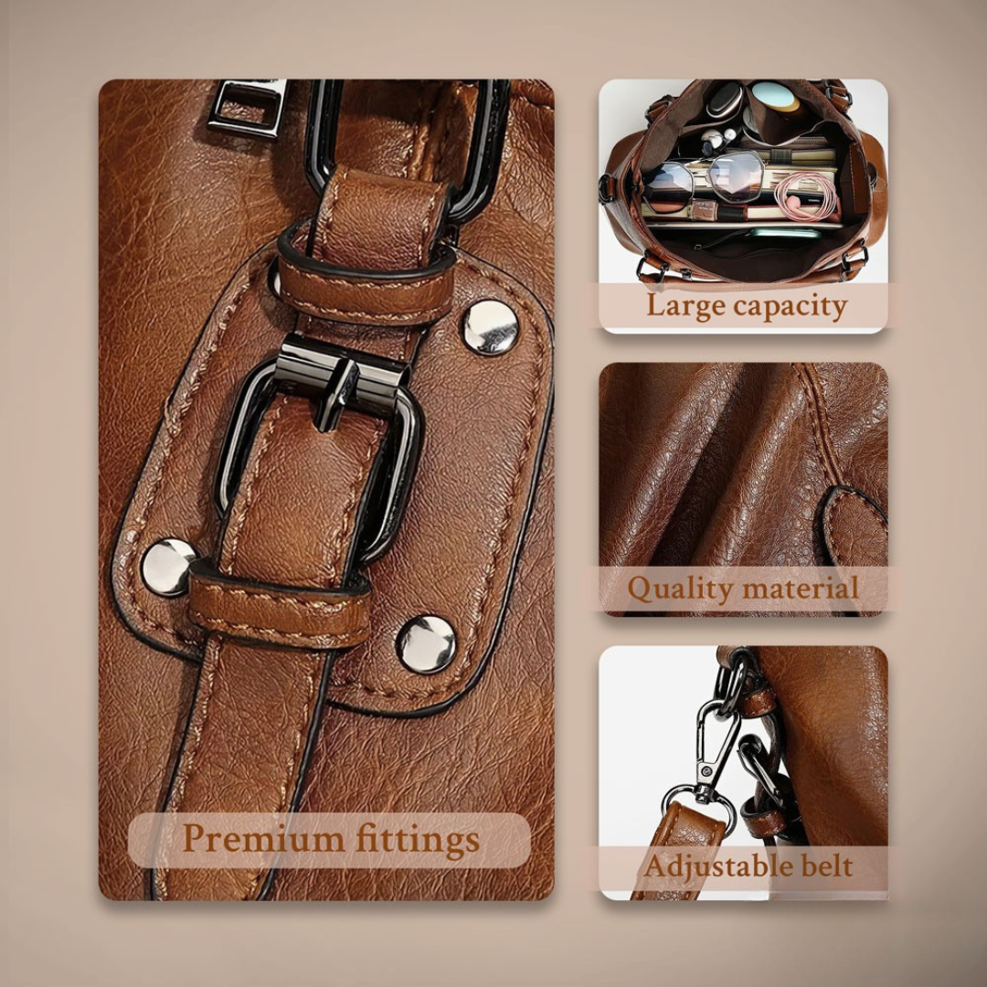 Siennas Anmutige Anziehung | Elegante Schultertasche