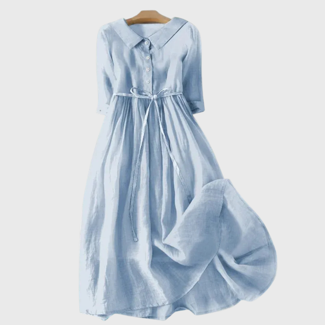 Samira | Kleid mit Taillenband