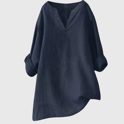 Nora | Bluse aus Naturfaser