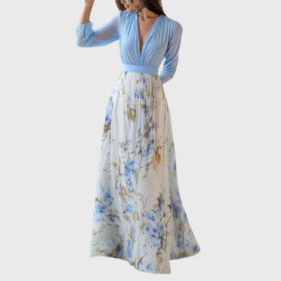 Mireille | Kleid mit Blumen-Detail