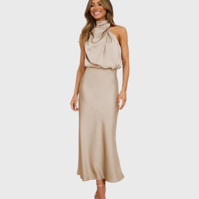 Amelia - Off-Shoulder Midi-Kleid