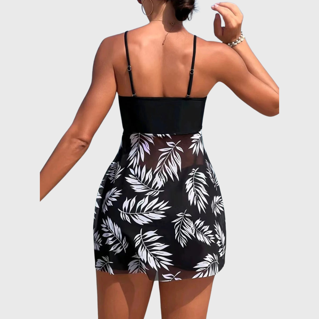 Carina | Swimsuit mit Tüll-Detail