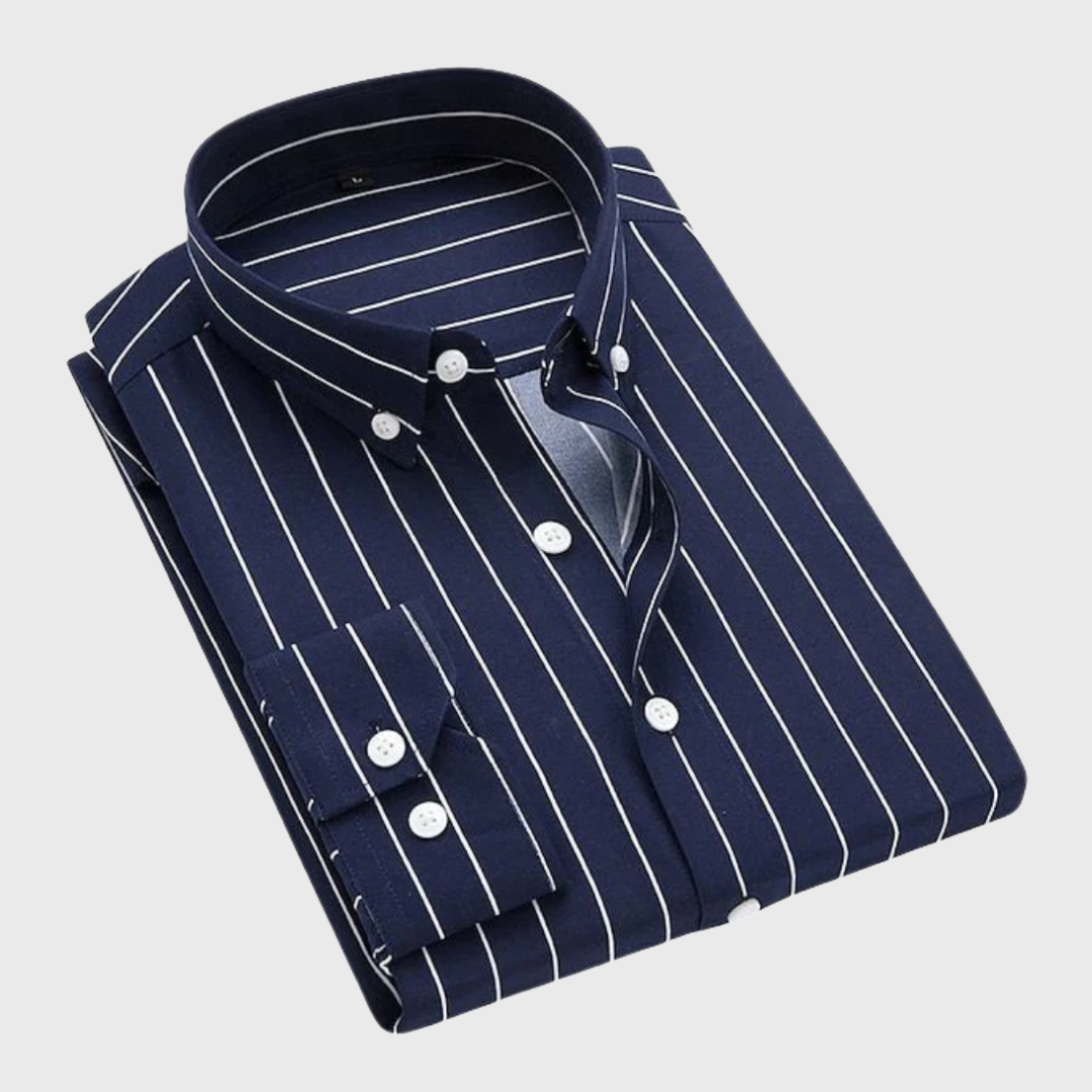 Leo | Hemd mit Streifen-Charme