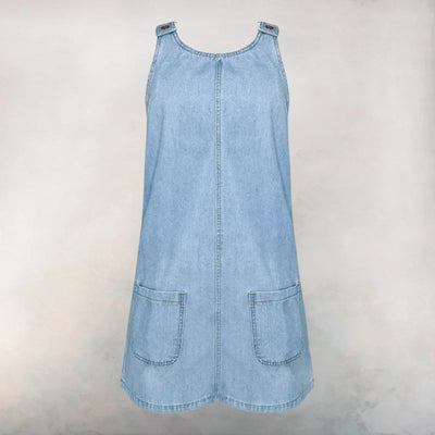 Lucelia – Praktisches Und Leichtes Jeans Kleid