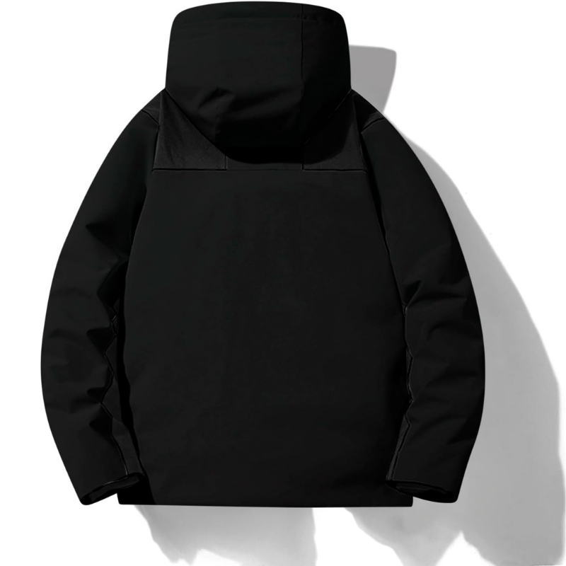 Damen Skijacke | Atmungsaktive Winterjacke mit Kapuze und Taschen