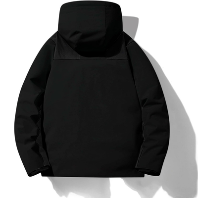 Damen Skijacke | Atmungsaktive Winterjacke mit Kapuze und Taschen