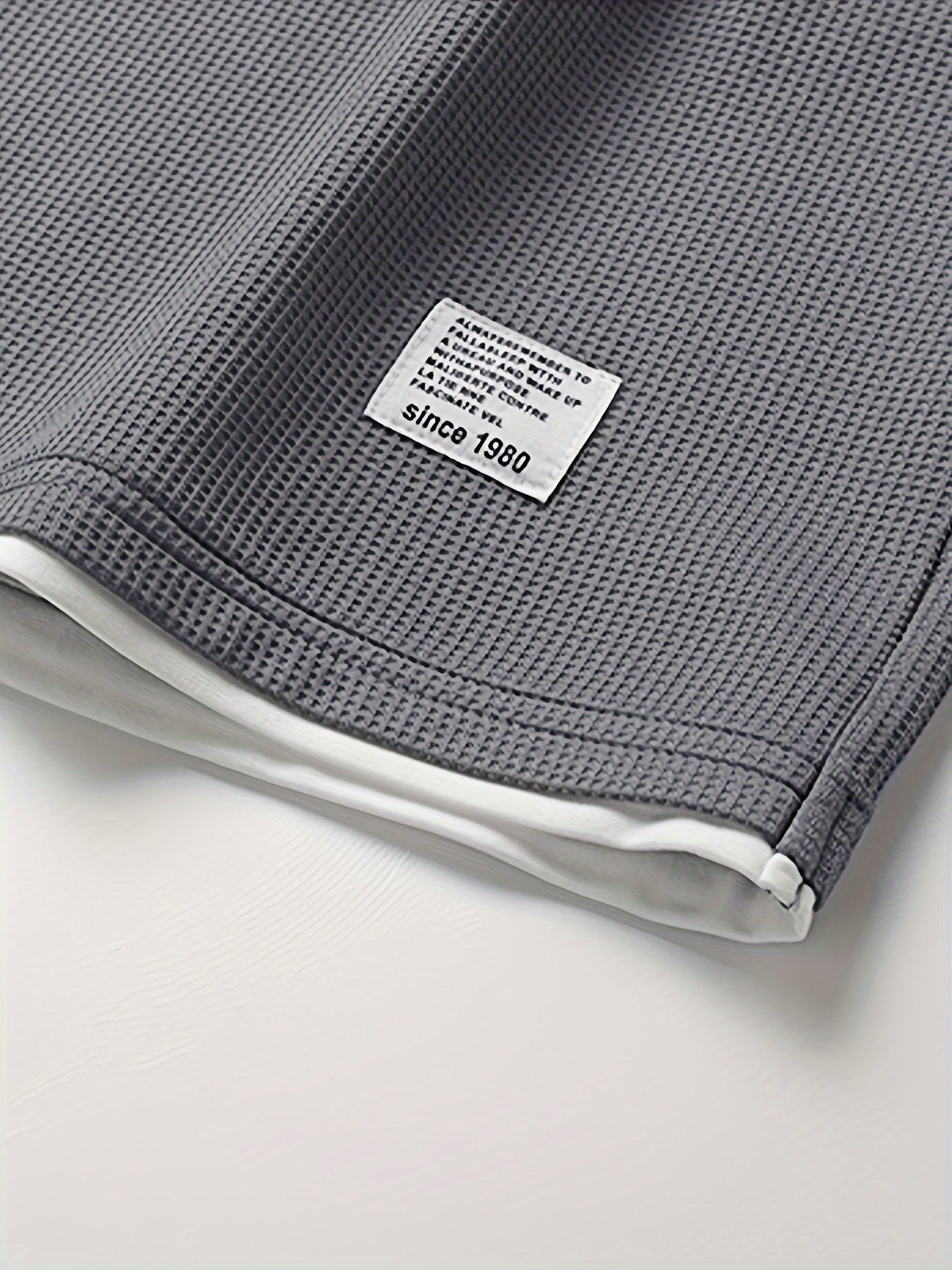 Herren Lounge Set Mit T Shirt Und Shorts Im Waffelmuster