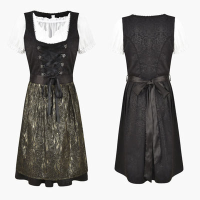 Dirndl Trachten kleid für Damen - Oktoberfest 2025