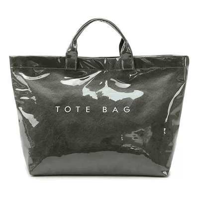 Edelinde® | Tote Tasche mit Zeitungsdruck